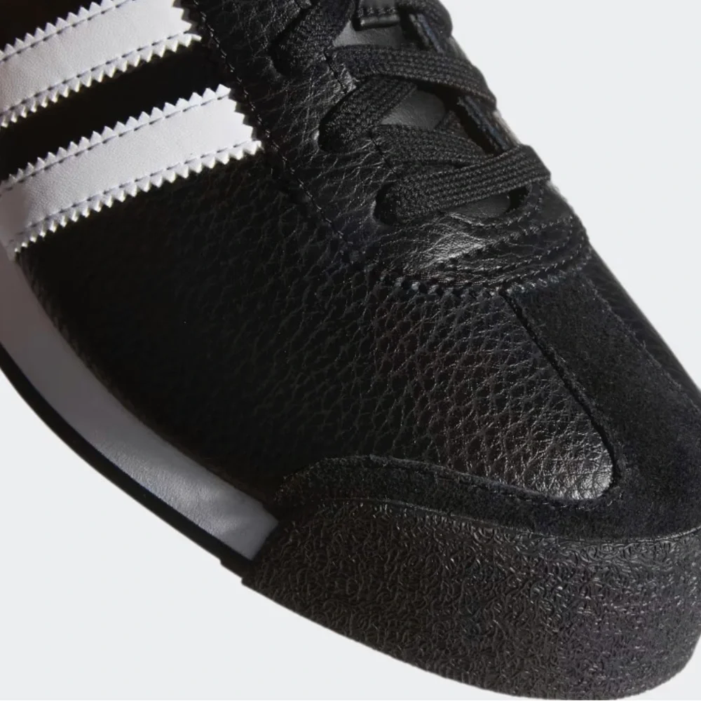 NIB Adidas Samoa Sneakers, Black/White, Men’s 7 - Picture 15 of 16